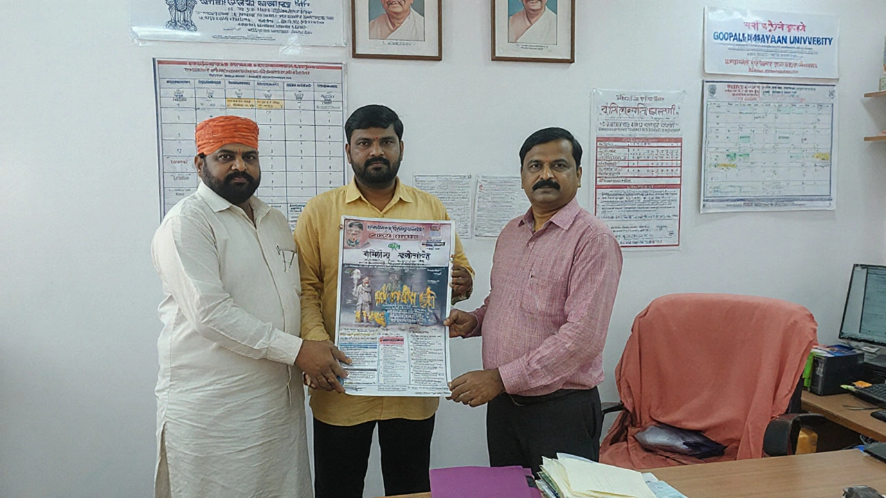 गोपाळ नारायण विश्वविद्यालय में अज़िम प्रेमजी फाउंडेशन स्कॉलरशिप पर चर्चा