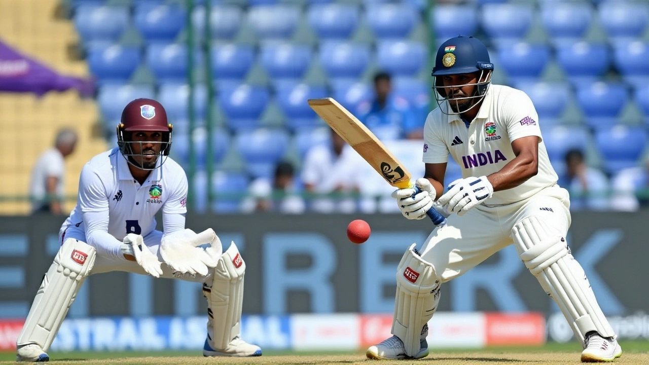 भारत बनाम वेस्ट इंडीज टेस्ट: जायसवाल ने 173* से दौड़ा, लंच पर 94/1
