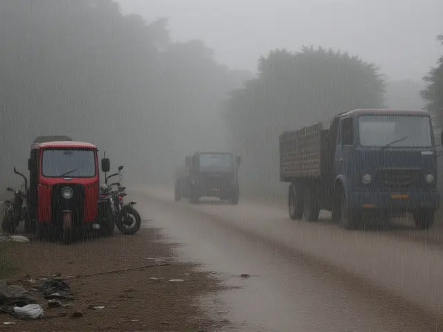 मुजफ्फरनगर: बेमौसम बारिश और तूफान से सिसौली में गेहूं की फसल तबाह